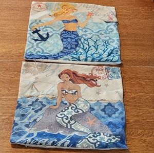 Mermaid pillow covers